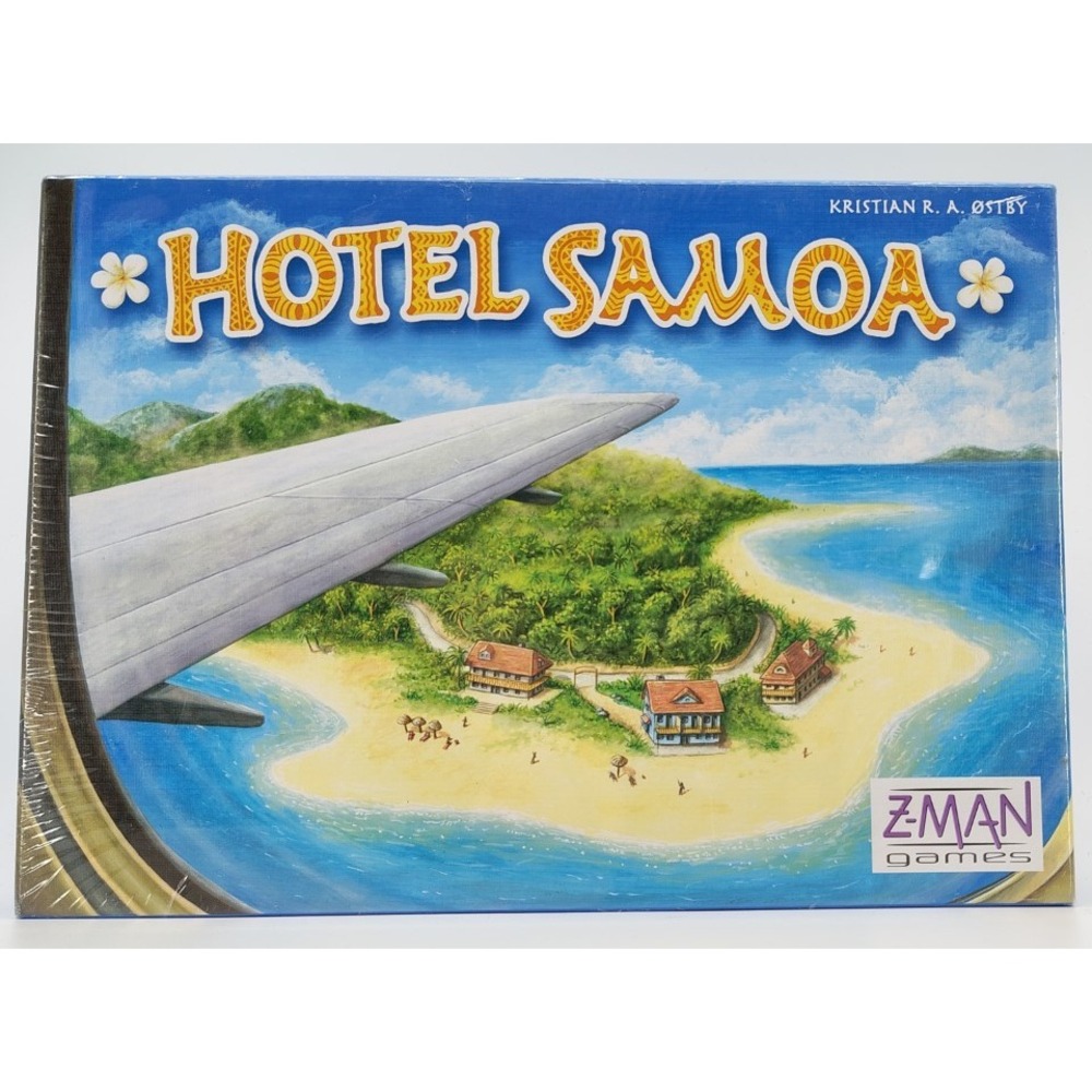 Hotel Samoa Board Game Z-Man Games Brand New Factory Sealed Strategy Retro